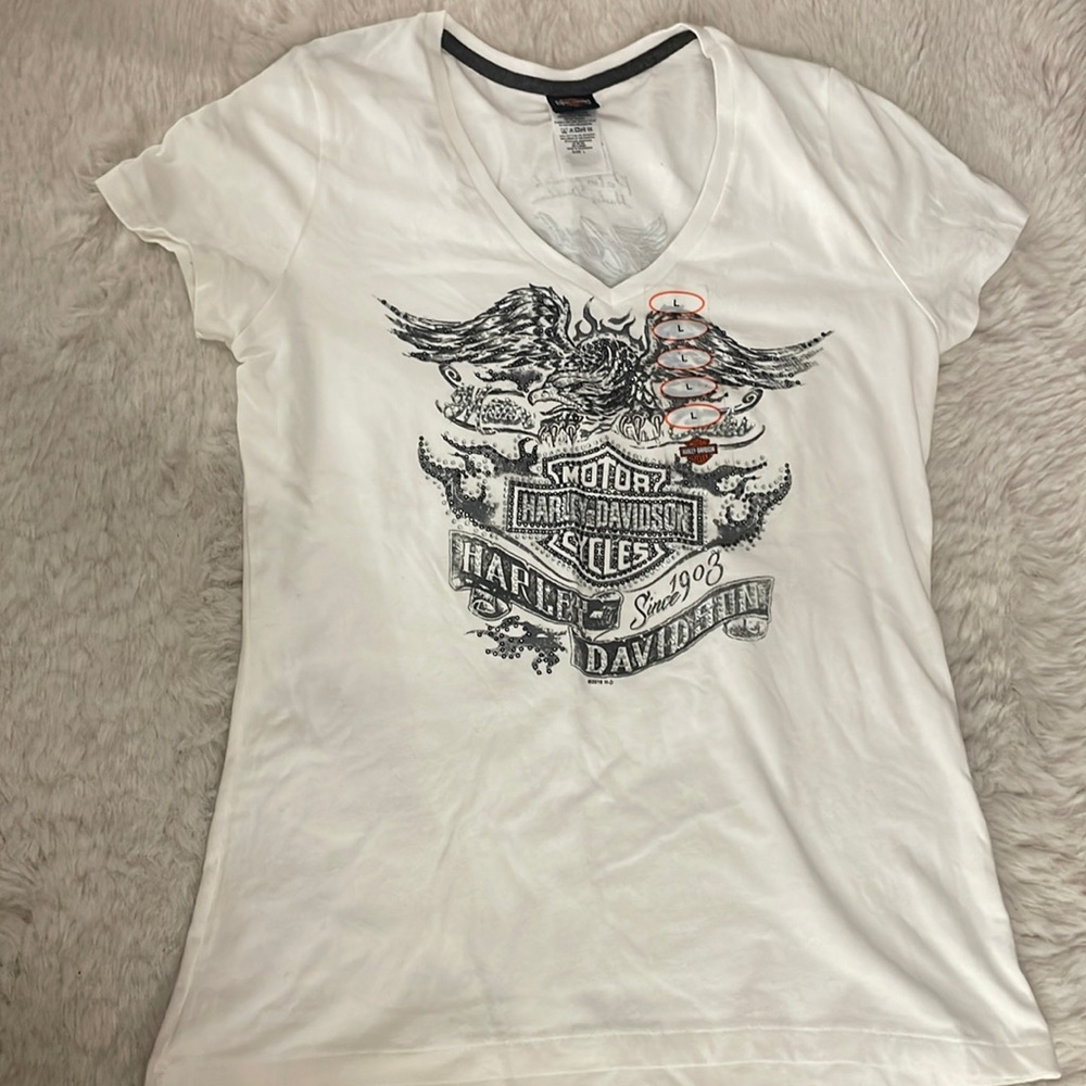 Harley Davidson Women’s V Neck